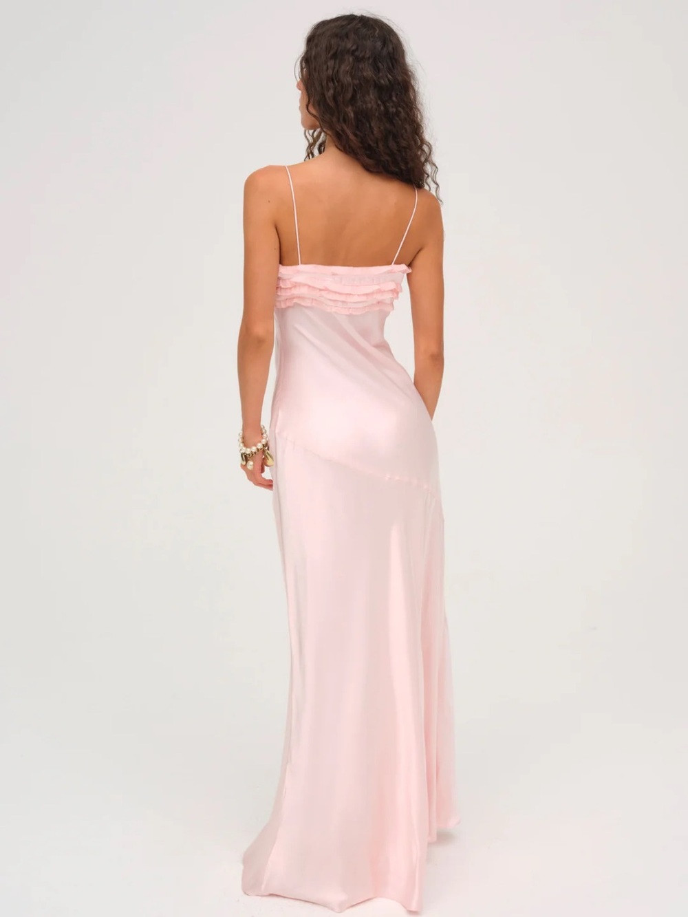 For Love and Lemons Natalie Maxi Dress. Worn once. Bought for $319. - Picture 3 of 5